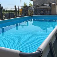 Piscina intex fuori terra
