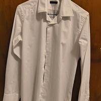 Camicia bianca in cotone