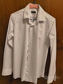 Camicia bianca in cotone