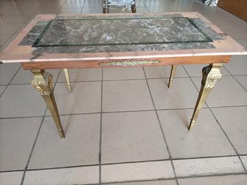 tavolino in marmo barocchino