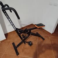 panca power crunch addominali