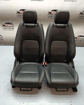 Set sedile anteriore in pelle nero jaguar i-pace (