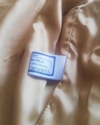 giubbotto uomo in  vera pelle