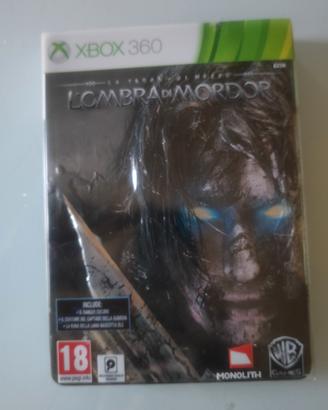 l'ombra di mordor steelbook xbox 360