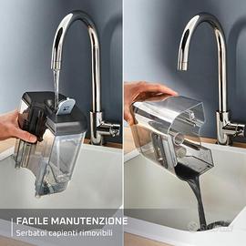 lavatappeti portatile 33l doppio serbatoio auto