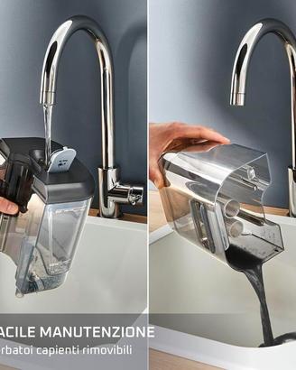 lavatappeti portatile 33l doppio serbatoio auto
