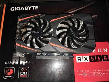 Gigabyte Radeon RX560 4GB OC Edition