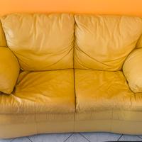 Divano 2 posti in ecopelle