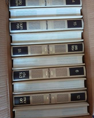 enciclopedia Atlantica rilegata in pelle