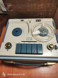 registratore a bobina Lesa renas 2a