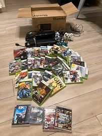 Xbox360+di 30 giochi+skylanders+controler+kinect