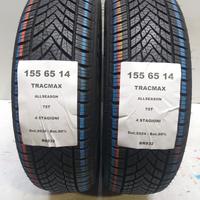 2 GOMME 155 65 14 TRACMAX BR932