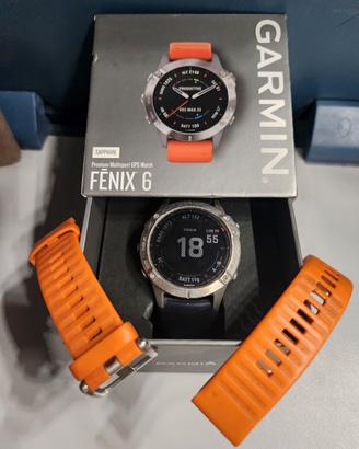 Garmin Fenix 6 Sapphire Titanium (2023) - Full Set