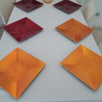 Set di 6 vassoi/sottopiatti