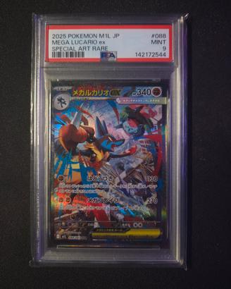 Mega Lucario Ex Psa 9