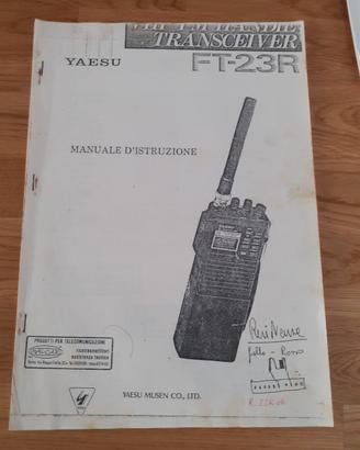 manuale yaesu 