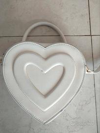 borsa a cuore bianca  Primark 