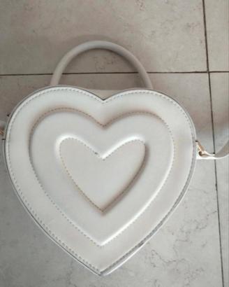 borsa a cuore bianca  Primark 