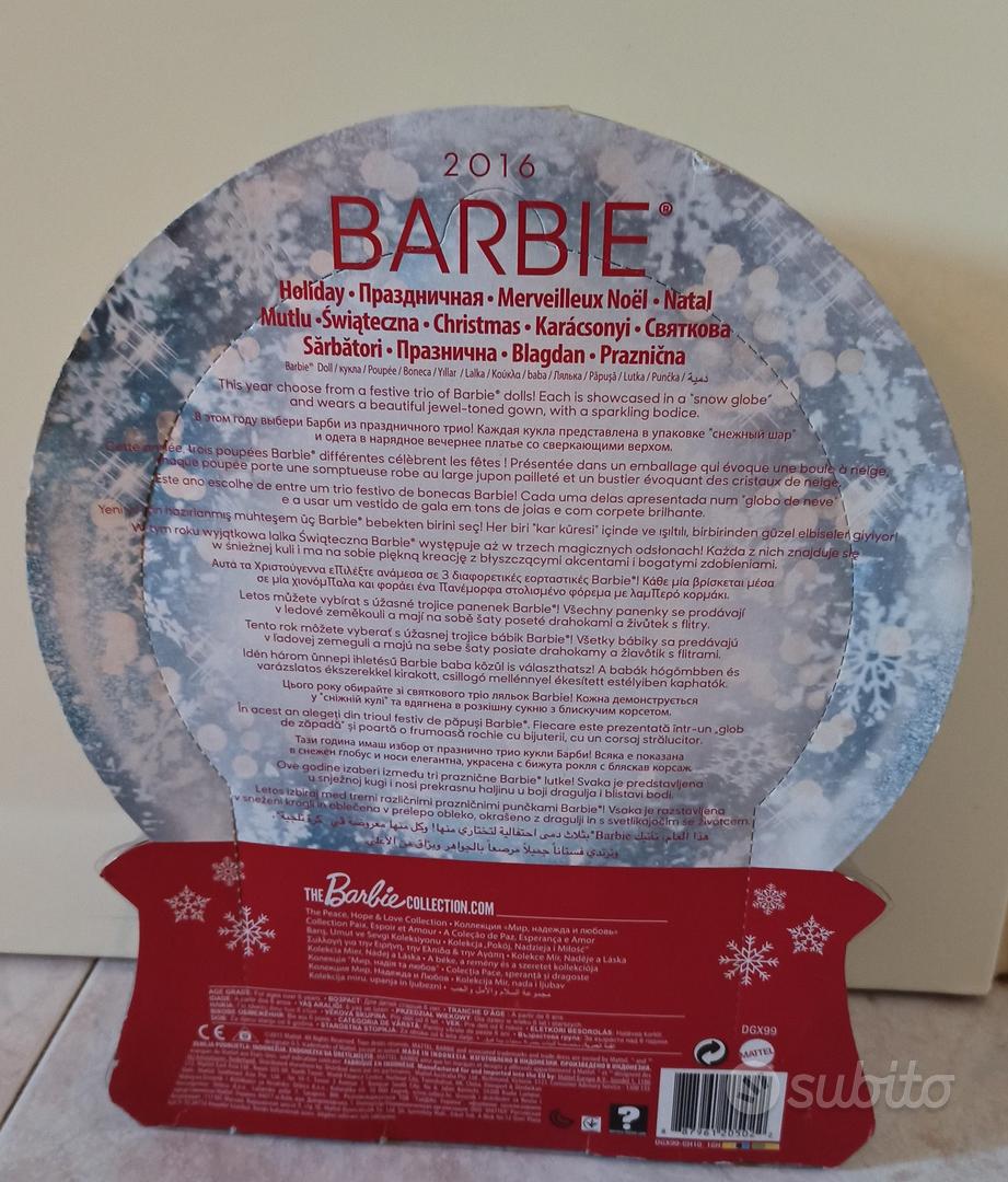 Barbie DGX99 - Bambola Barbie Magia delle Feste 2016 con Abito Blu