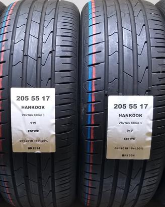 4 GOMME 205 55 17 HANKOOK BR1534