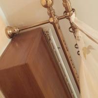 Bastone in ottone per tende