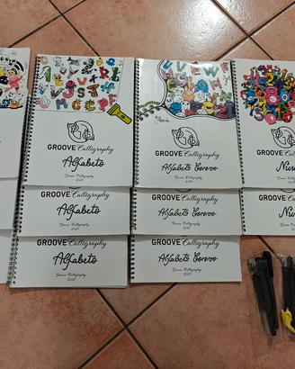 Manuali di calligrafia - GrooveCalligraphy