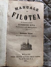 Manuale di Filotea (Giuseppe Riva) - Edizione 1871