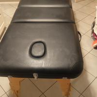 lettino pieghevole per massaggi o per studio tatoo