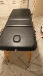 lettino pieghevole per massaggi o per studio tatoo