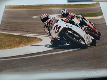 foto di Luca Cadalora e  Mick Doohan 