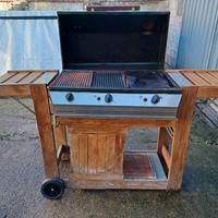 barbecue a gas
