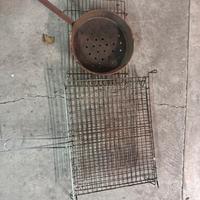 Padella per cucinare le castagne piu altro