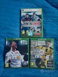 Giochi Vari di calcio Xbox 360/One a 5 euro l'uno 