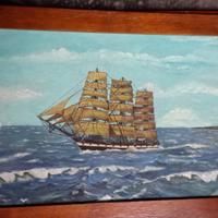 Quadro "veliero in mare"