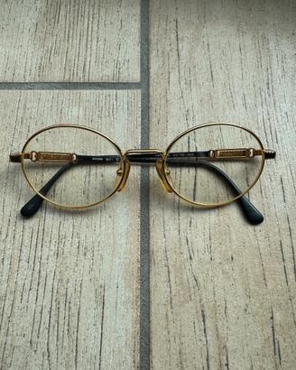 Occhiali Moschino  vintage tondi oro