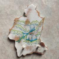 Porta presine regione umbria in stile SHABBY