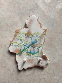 Porta presine regione umbria in stile SHABBY