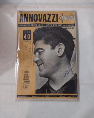 Rivista carlo annovazzi calciatore 1951