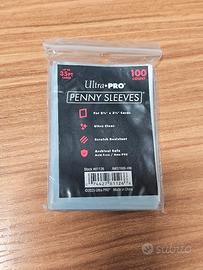 100 Cards Sleeves, custodie trasparenti per carte