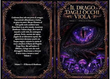 Il drago dagli occhi viola🐉✨