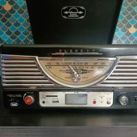 Giradischi Stereo Trevi nero vintage