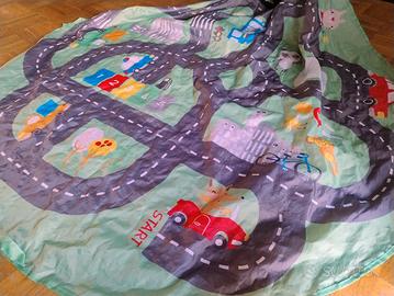 Cesto porta giocattoli/pista bambini 