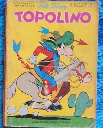 Topolino n. 847 del 20 febbraio 1972