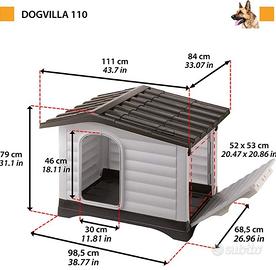 Cuccia cane con isolamento termico DOGVILLA  110 