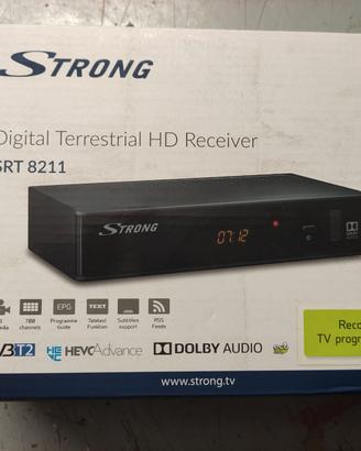 Receiver TV/Satellite SRT8211 + Fire-TV Amazon