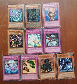 10 CARTE YU-GI-OH! TIPO DRAGO