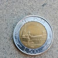 500 lire metallo
