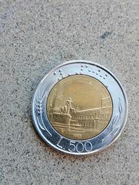 500 lire metallo