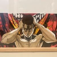 Disegno originale ispirato a Eren Yeager