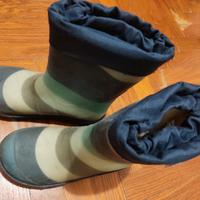 Stivali pioggia con imbottitura estraibile